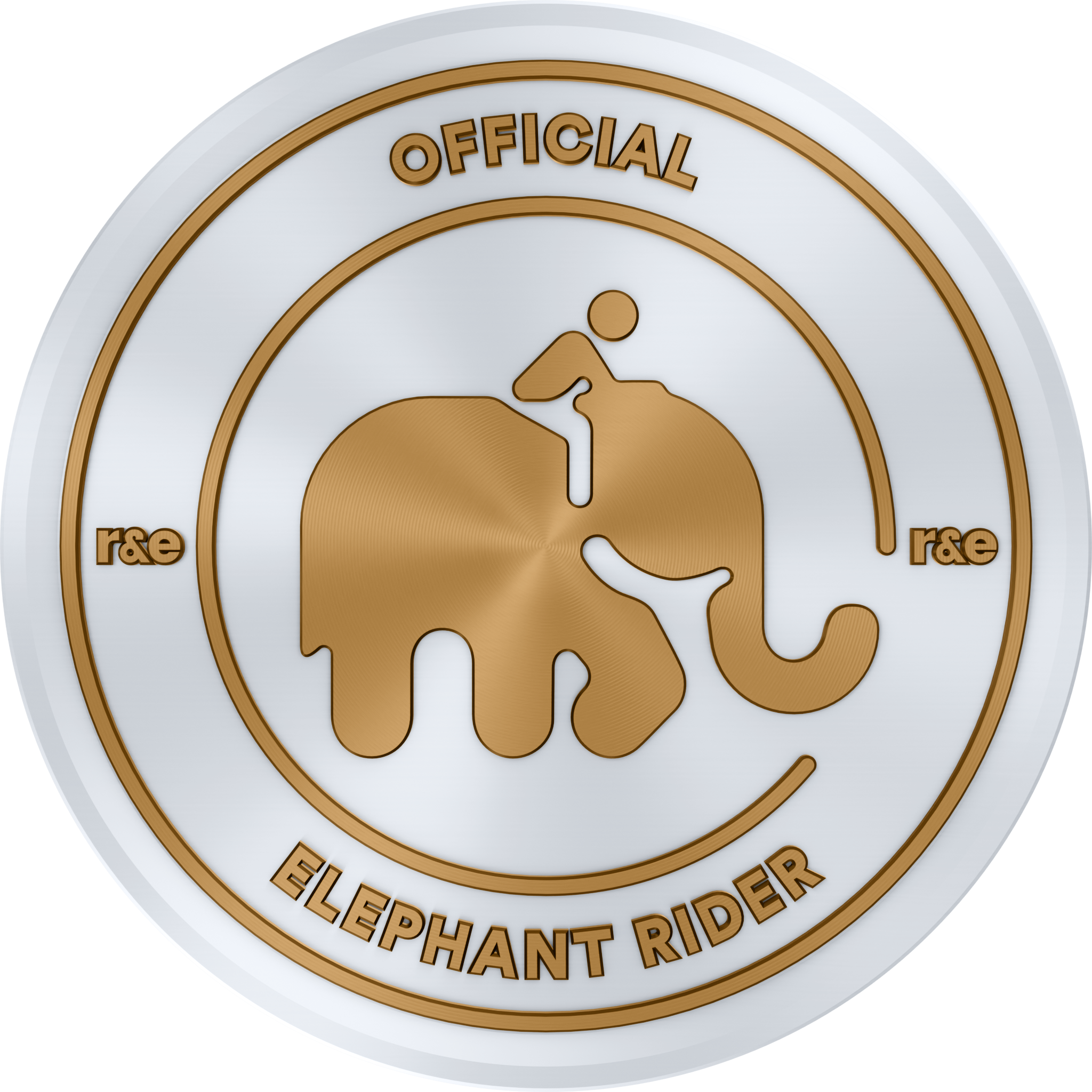 Official Elephant Rider member badge